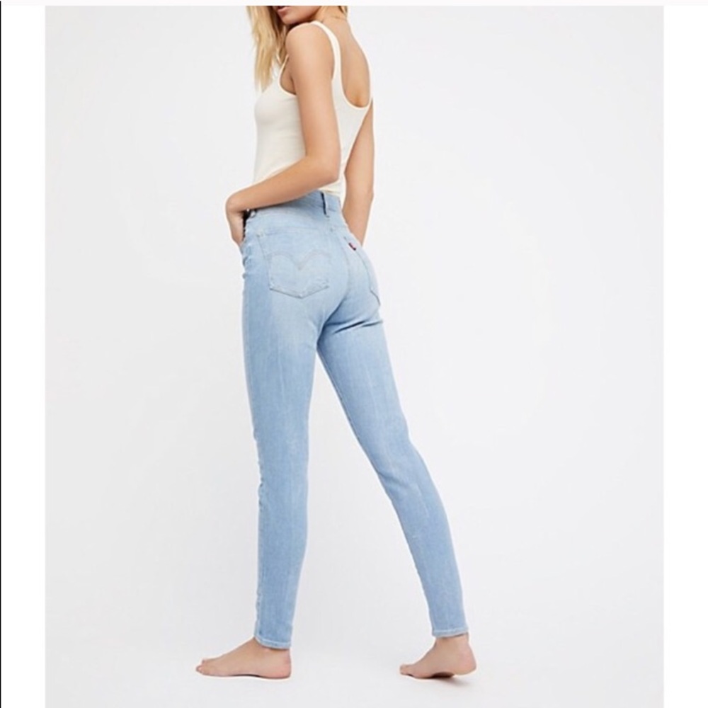 Free People Mile High Super Skinny Jeans